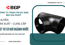 Địa chỉ cung cấp vật tư cơ khí ngành nước giá tốt tại TP.HCM