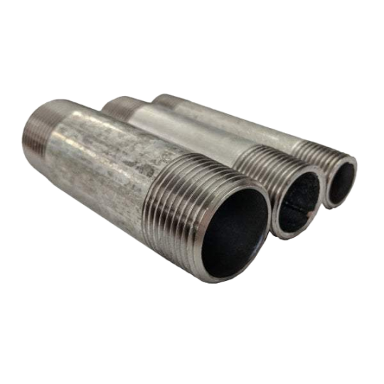 Hai đầu ren một tấc 100mm